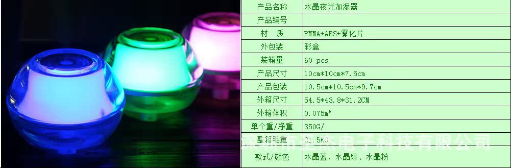 夜灯参数