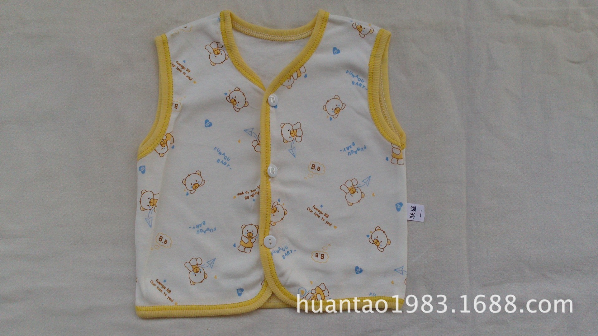 婴<em>幼儿</em>服装<em>批发</em> 特价产品 双面<em>纯棉</em>布印花<em>单层</em>