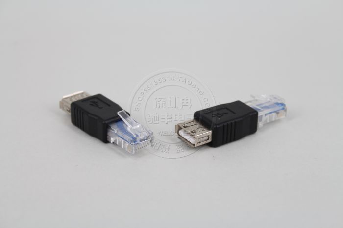 usb转rj45接线图解,usb转rj45接线图 rj45连接器 usb母转rj45公 rj45网络接口 usb转水晶头 rj45插座