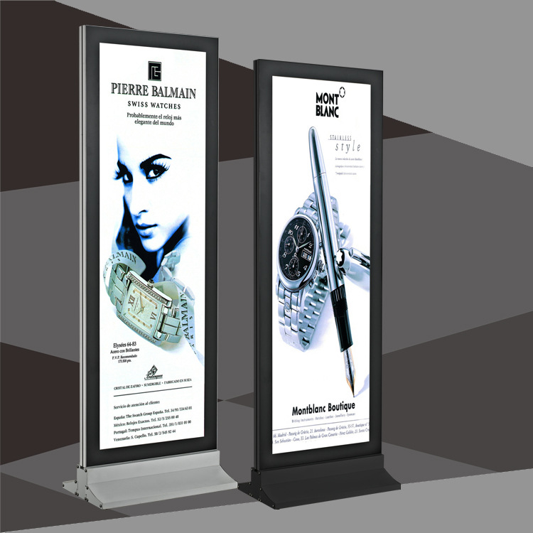 定做尺寸厂家直销磁吸铝合金灯箱|立式LED灯