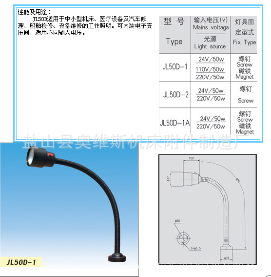 供应JL50D型卤钨泡灯（可放LED）现有库存  发货及时