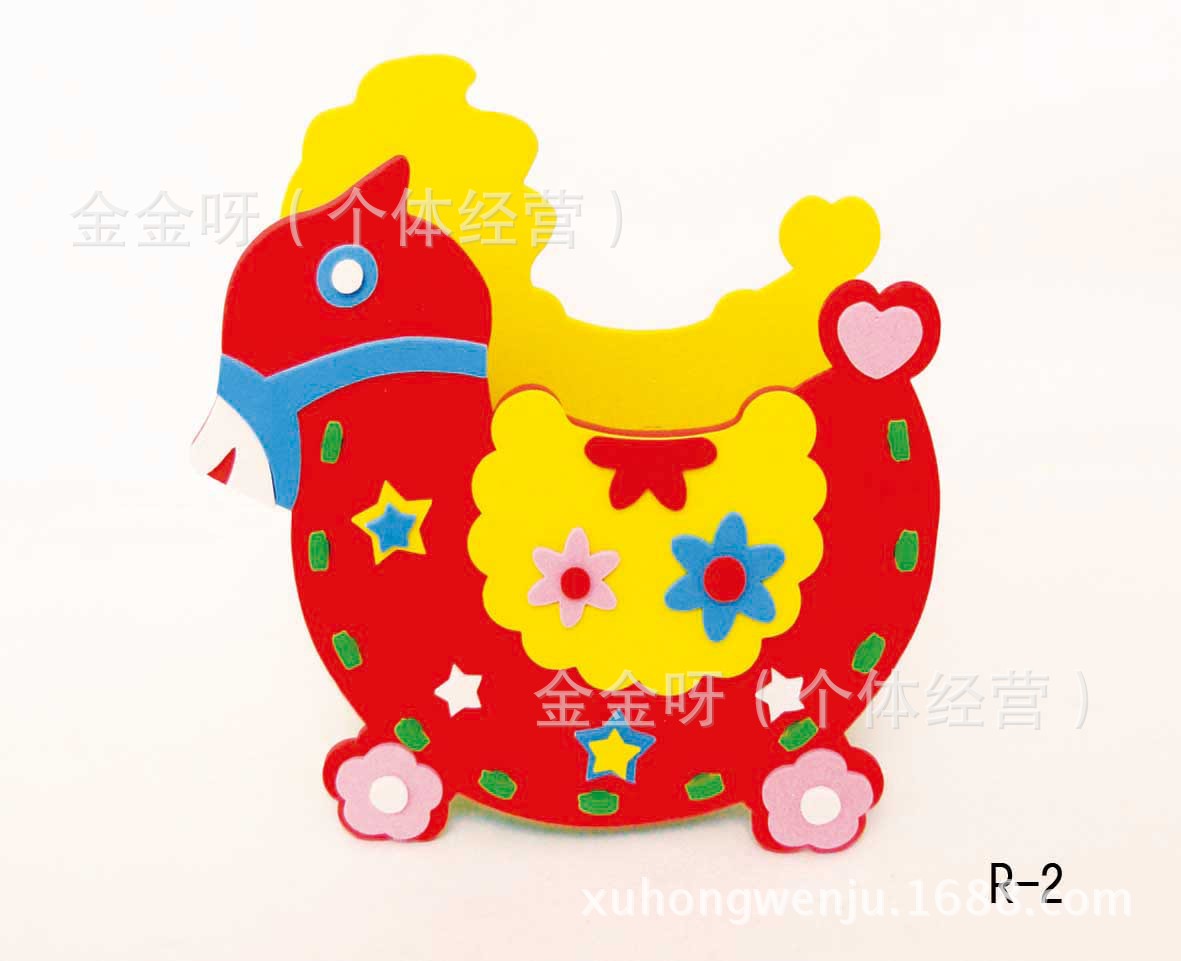 笔筒 储物筒 立体贴画 手工DIY粘贴制作 -价格,厂家,图片,其他