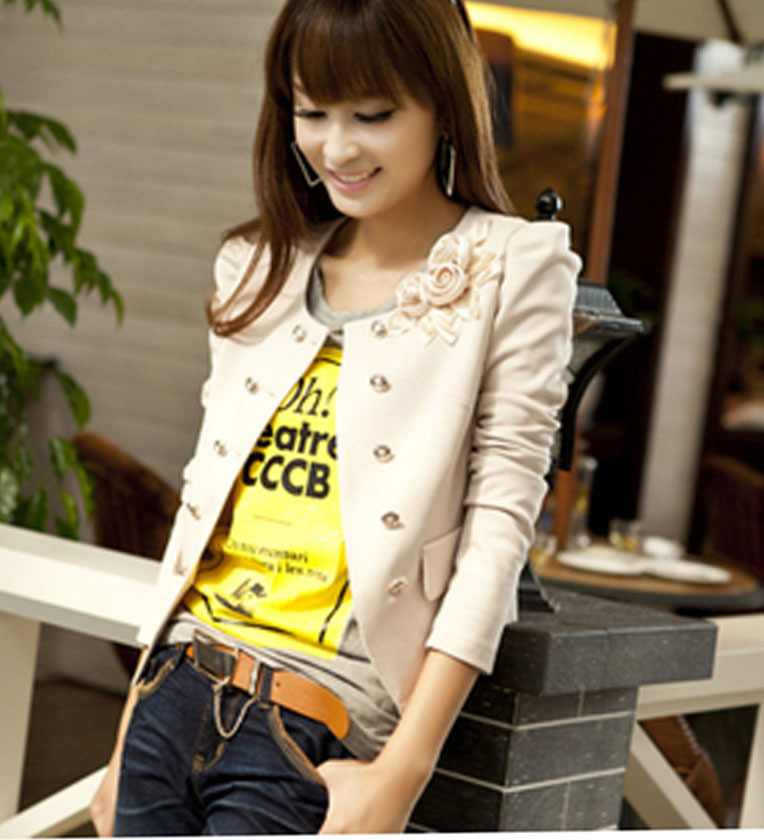 2014<em>春季</em>新款<em>小西服</em>外套<em>女装</em>韩版修身小西装