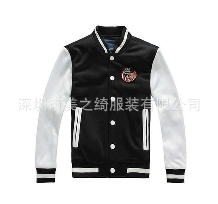 秋冬<em>女式棒球服</em>卫衣 抓绒加厚开衫女士棒球服