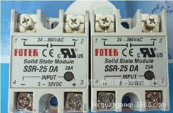【原裝正品】陽明台灣FOTEK固態繼電器SSR-25DA-H