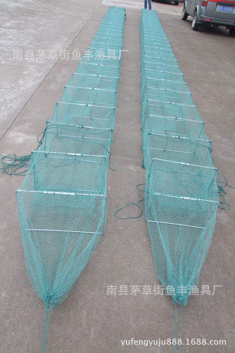 鱼竿-地笼网 地笼王抓鱼笼\/抓虾、螃蟹笼50cm