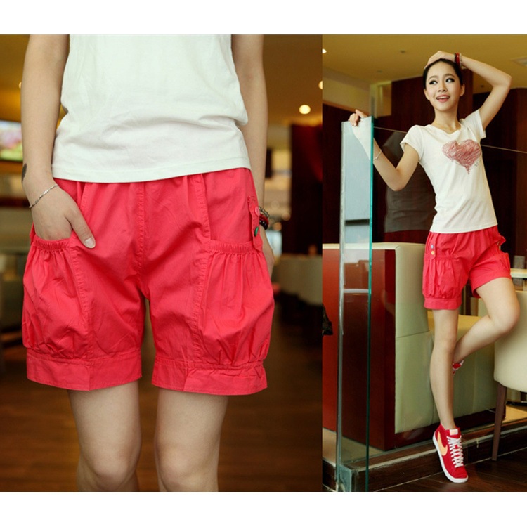 厂价直供2013新款<em>女士</em>灯笼<em>短裤</em>热裤休闲女短