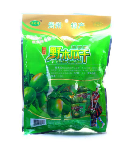 伙拼 堅(jiān)果零食 木瓜干 貴州特產(chǎn) 長壽果野木瓜 果干126g
