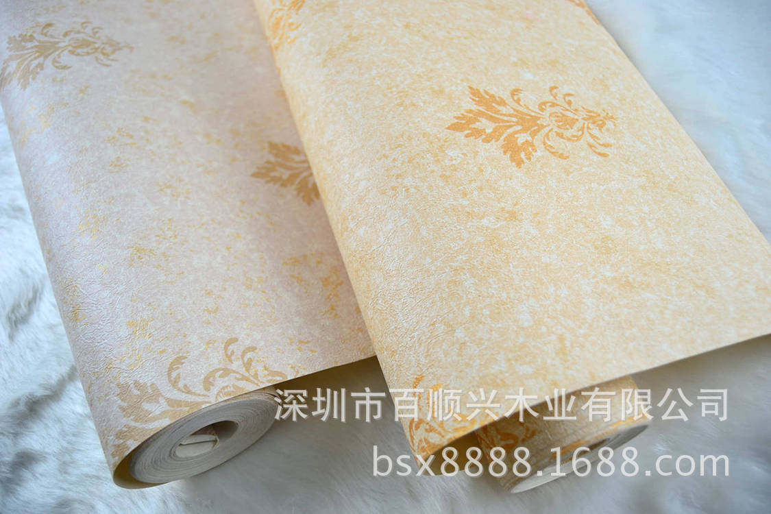 墙纸、壁纸-一卷代发 简约欧式壁纸 家装欧式满