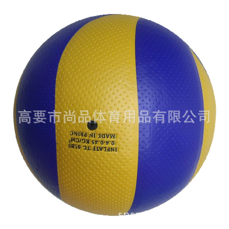 贴皮蓝黄排球1