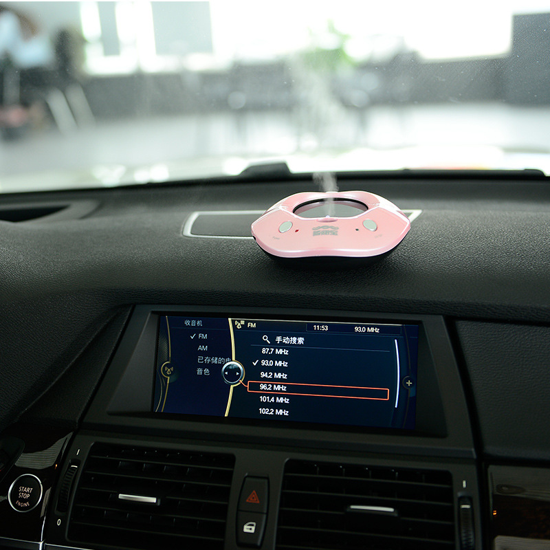 热销高档礼品 新款优质usb太阳能香薰加湿器 车载空气净化器