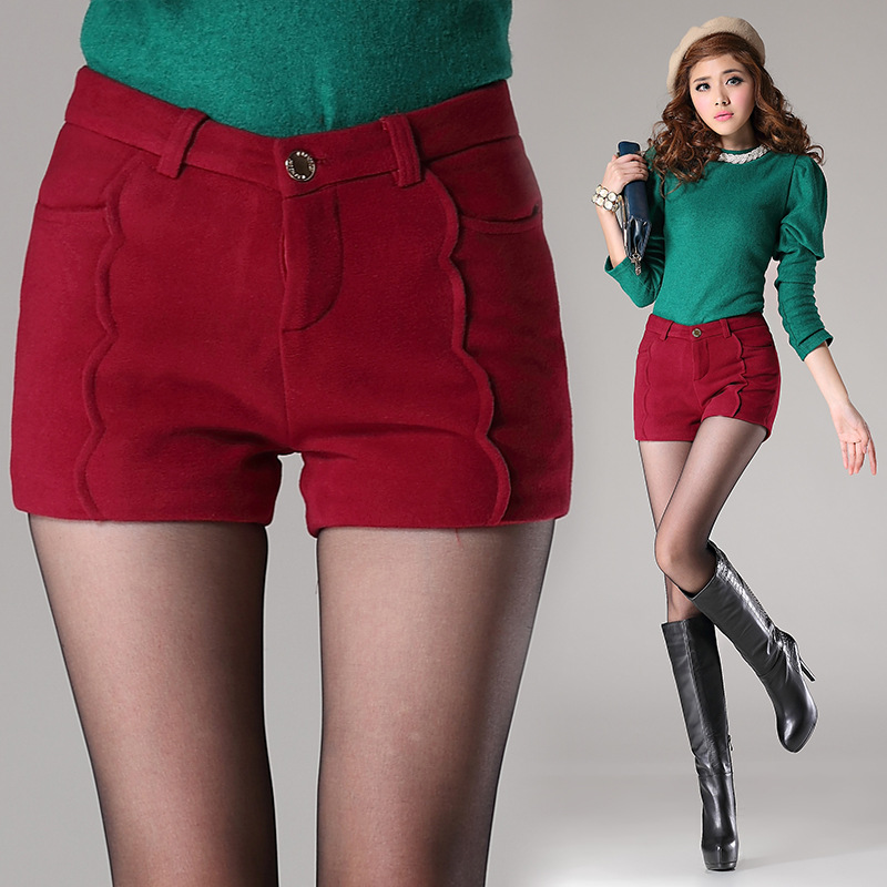 <em>批发</em>实拍2014春装新款韩版女装波浪边<em>毛呢</em>女