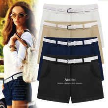 雪纺休闲热裤_大码高腰女装_<em>夏季打底短裤</em>_厂