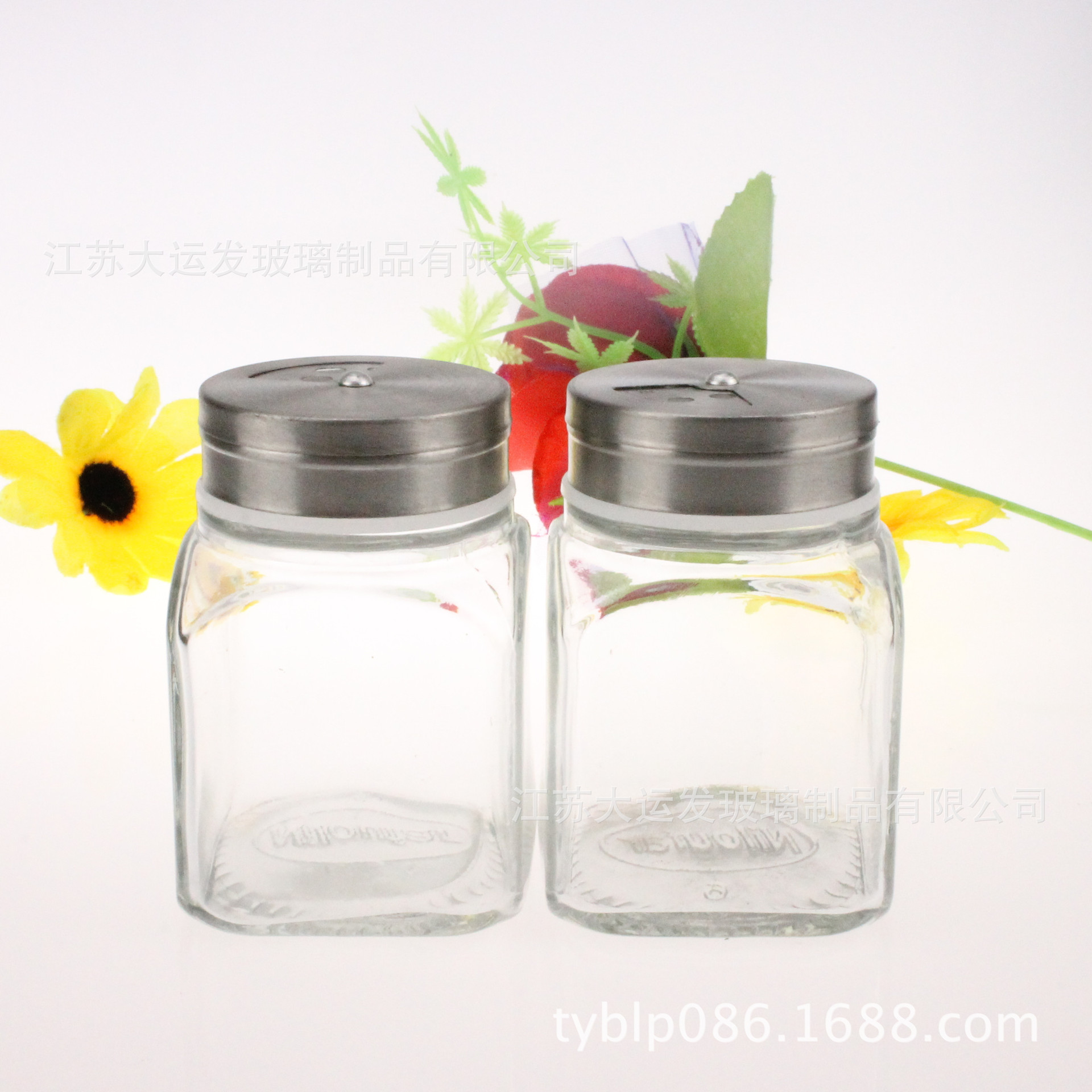 加工定制 玻璃调料瓶 方形调味玻璃瓶150ml 椒