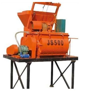 JS500型強制式雙臥軸混凝土攪拌機