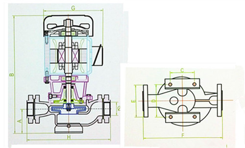 立式喷油柜泵CAD图