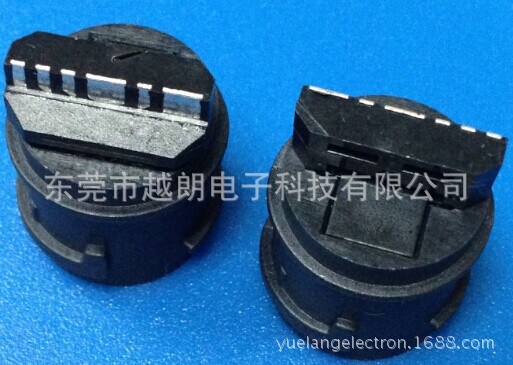rj45网线母座焊线式 180度成型焊线rj45母座