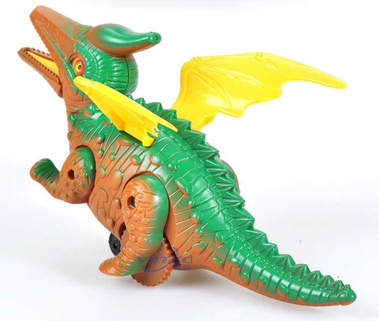 厂家批发最热销儿童玩具变形恐龙fl0988仿真压力行走翅膀恐龙正品