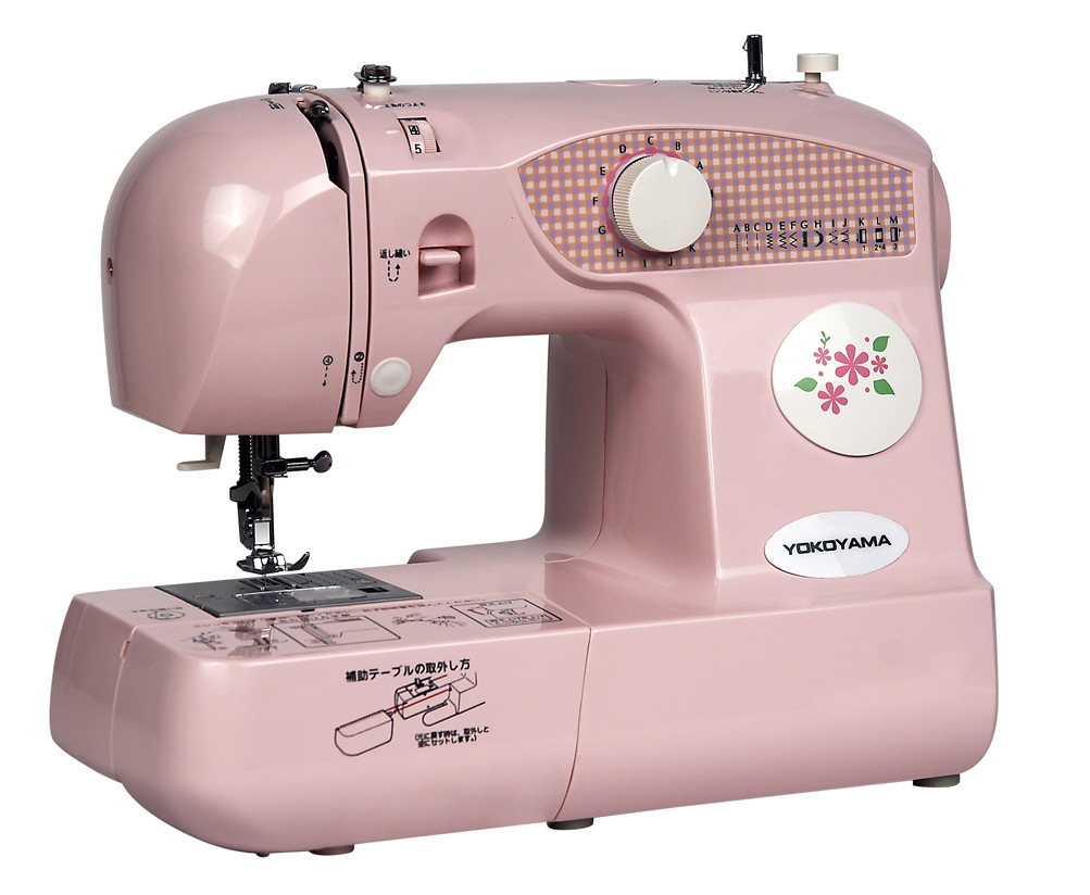 YOKOYAMA  900 多功能傢用縫紉機帶擴展板(粉色.白色）批發・進口・工廠・代買・代購