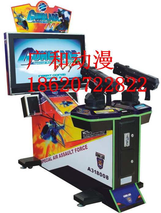 电玩设备-2014 火爆热销 儿童投币枪击游戏机