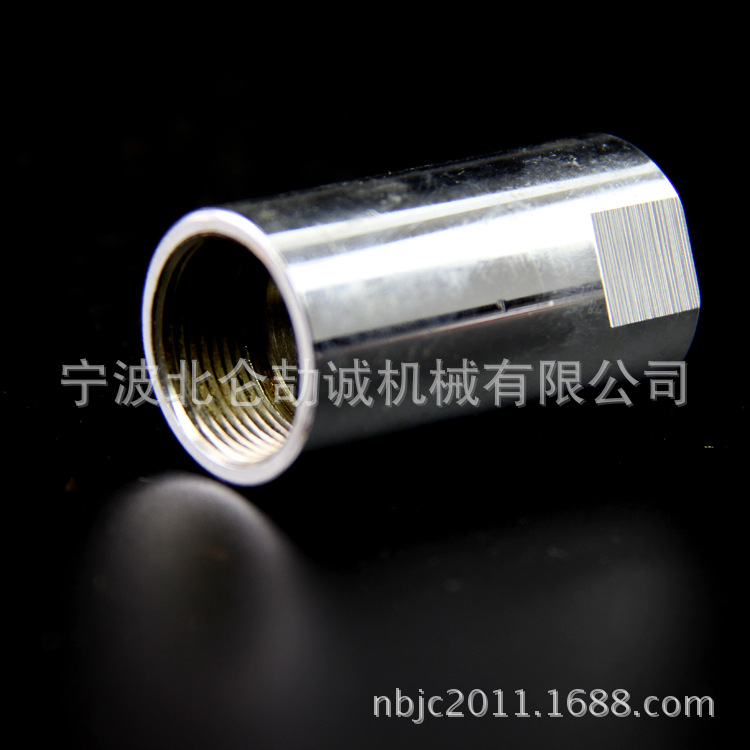 专业精密五金螺纹连接冲压配件加工 来图来样订做 螺纹不锈钢接头