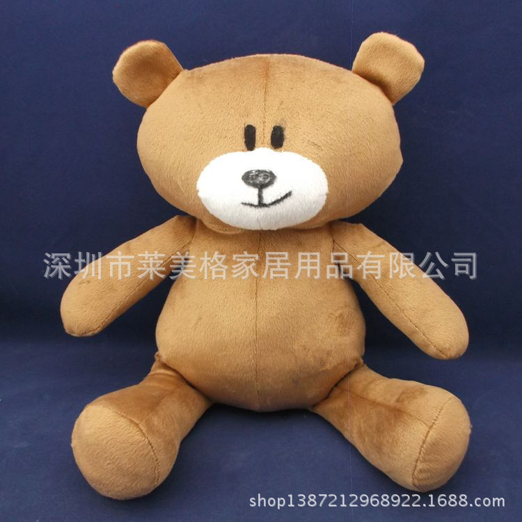 厂家定做儿童人偶娃娃 卡通穿衣毛绒玩具 可爱新款小孩毛绒公仔
