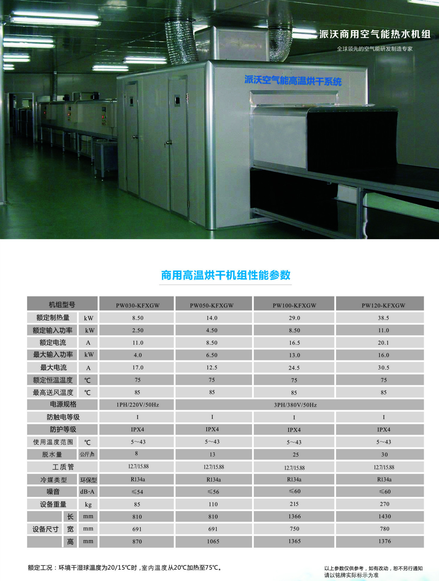 派沃商用空氣能熱水器工程9