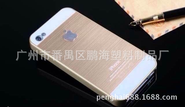 iphone5双色亚克力手机保护壳 防刮花镜面手机