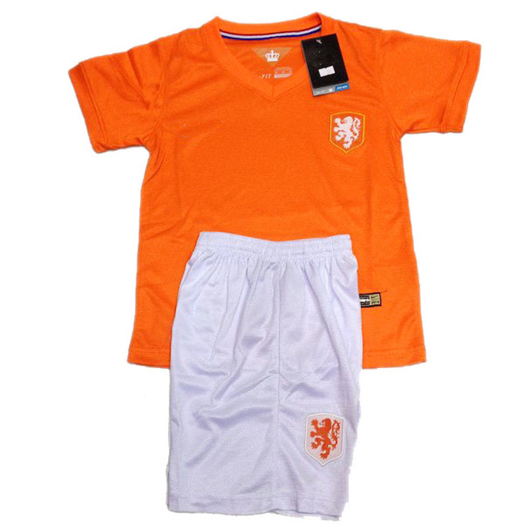 2014世界杯荷兰儿童足球衣足球服套装品牌运