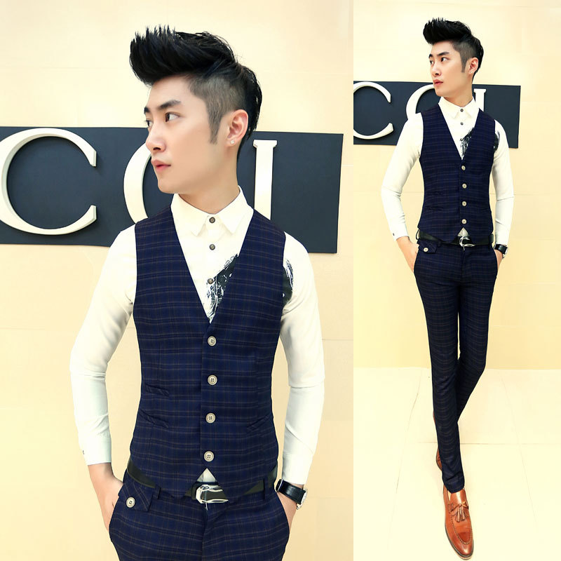 2014 秋冬装新款<em>男士</em>韩版潮男<em>百搭</em>男款<em>马甲</em>修