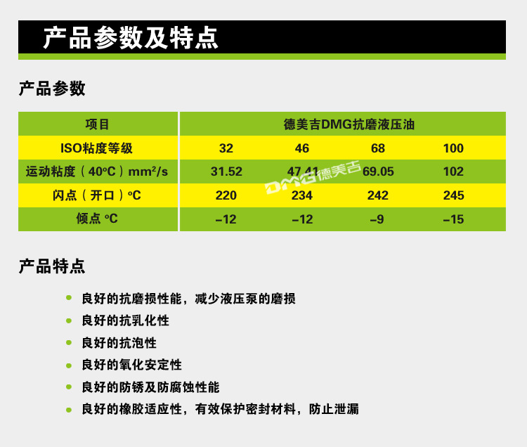 产品参数及特点副本