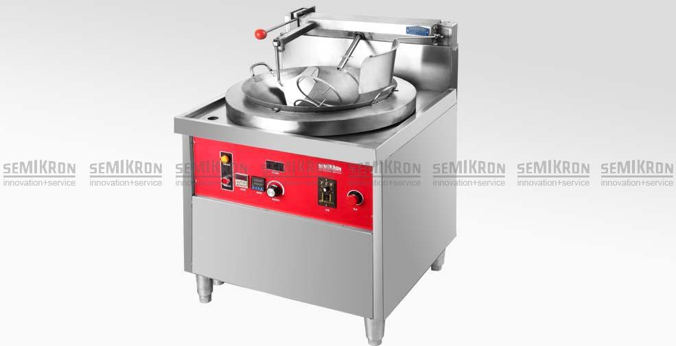 落地式自动电磁炒食机