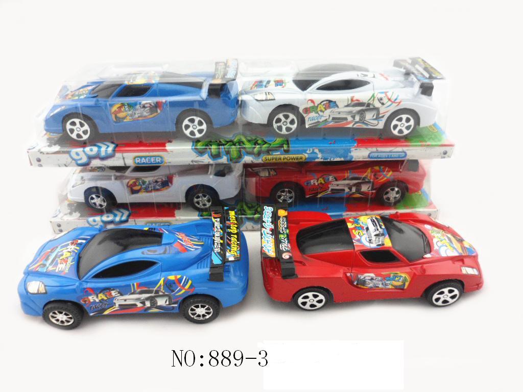 车模型-厂家直销批发地摊玩具 惯性小汽车 塑料
