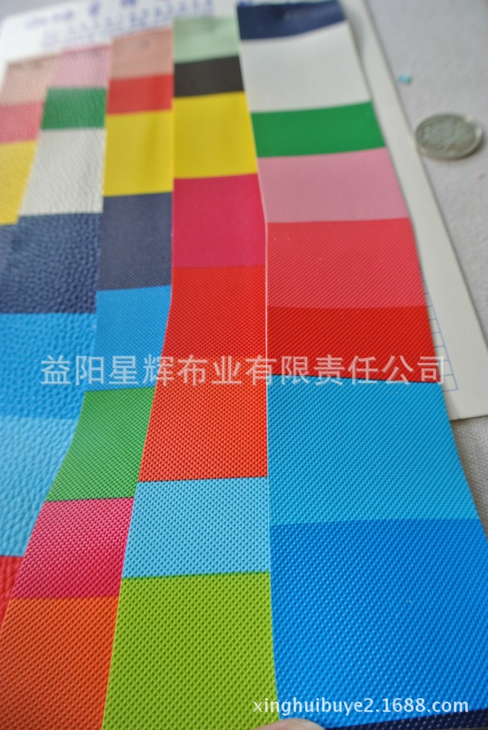 荔枝纹菱形格纹条纹印花人造革,P100