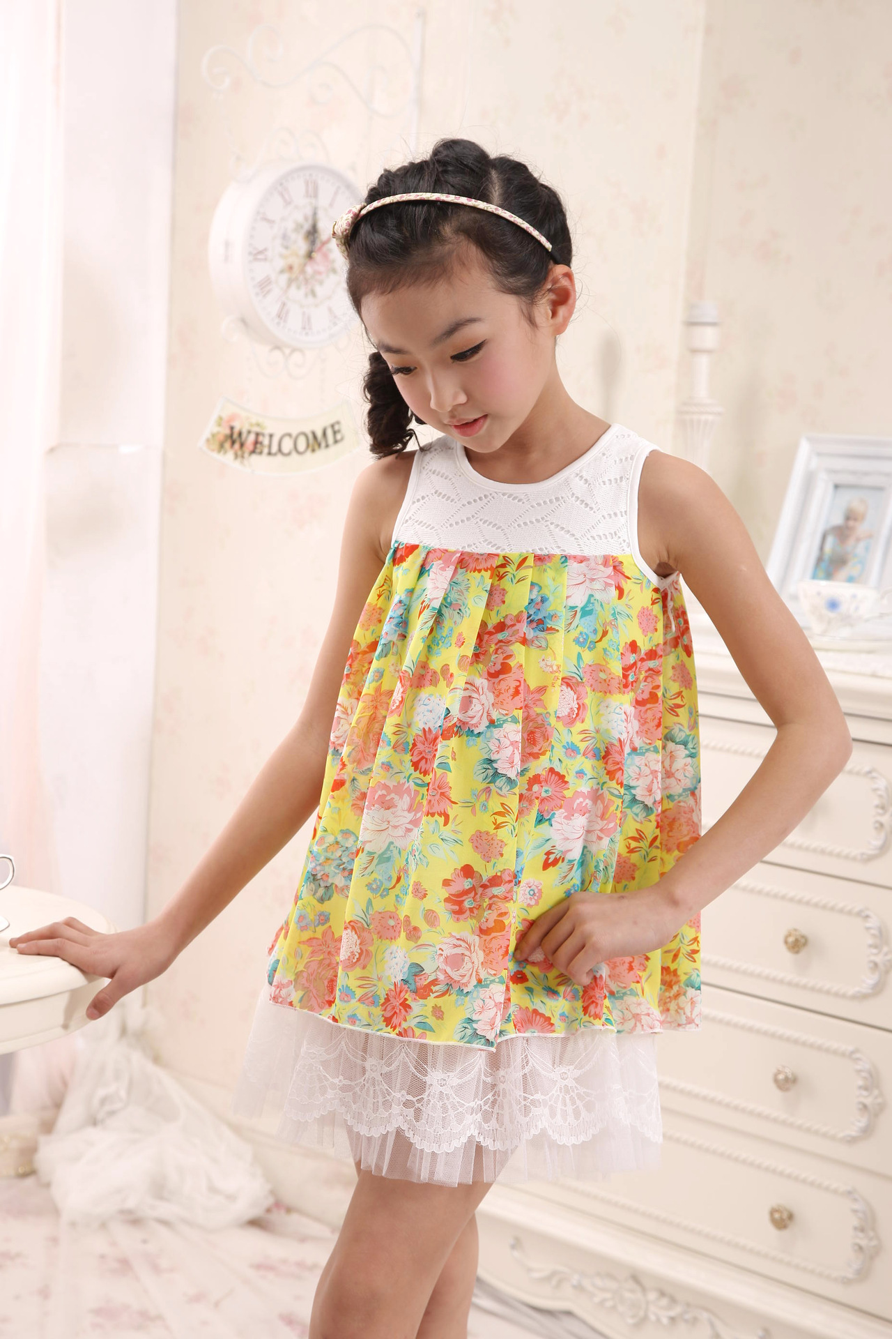 【新款女童连衣裙 <em>儿童裙子批发</em> 2014<em>夏装</em>新 厂