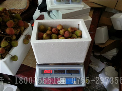 深圳荔枝泡沫箱 小邮政泡沫箱 5斤荔枝泡沫箱 35*23*19