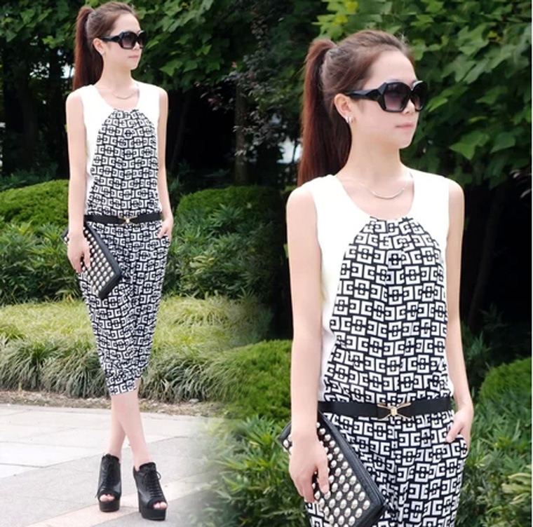 2014夏装新款<em>连体裤</em> <em>女装连体衣</em>小脚裤 女 休闲