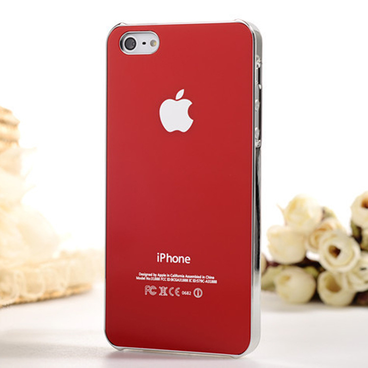 混批 iPhone5手機保護殼 有機玻璃鏡面+pc 蘋果5s手機殼保護套批發・進口・工廠・代買・代購