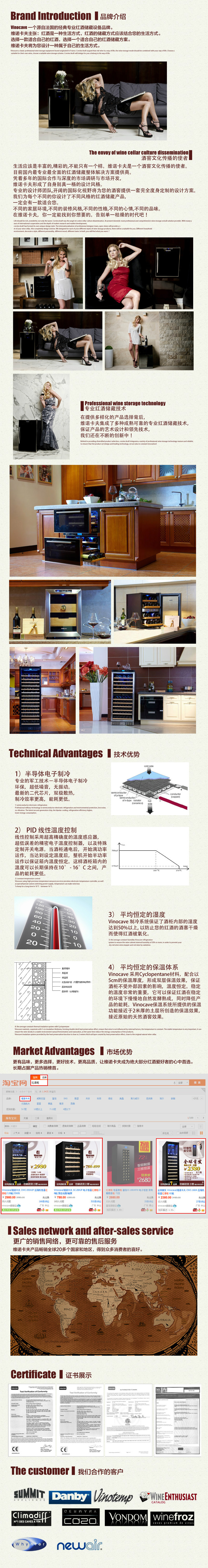 NEW品牌优势技术优势展示（电子酒柜? height=