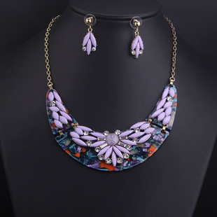 批发采购项饰-欧美大牌首饰套装 时尚礼服女短