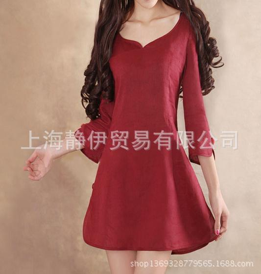 批发采购<em>女式</em>衬衫-<em>烟花烫</em>上衣2014新款春夏短