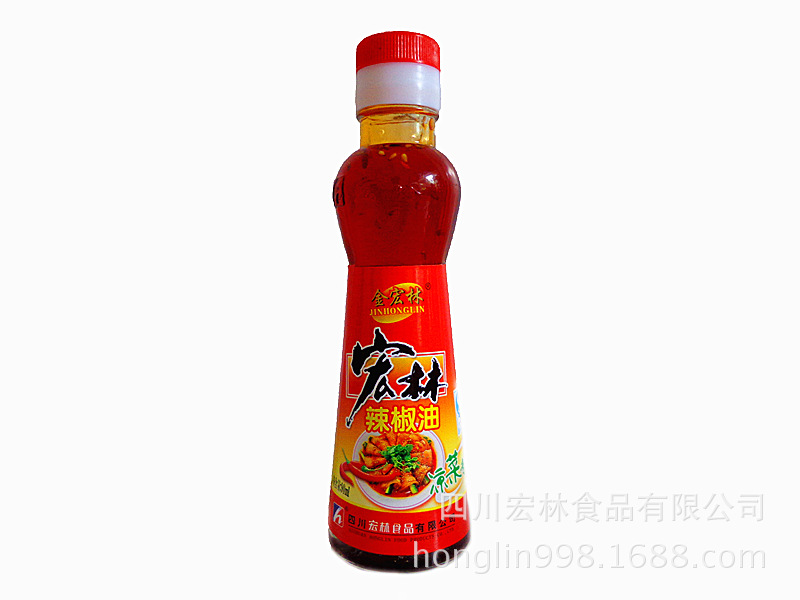食用辣椒海椒油 90ml*24瓶装香辣红油 饺子抄手面条凉拌川菜专用