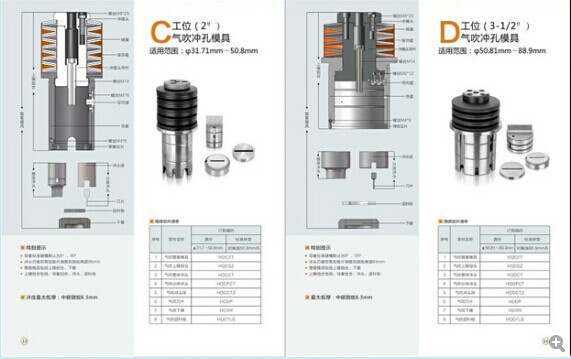 厂家直销广州瑞铁厚转塔气吹模具