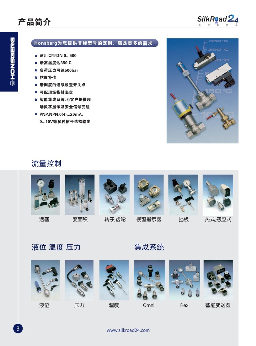 4,honsberg产品简介