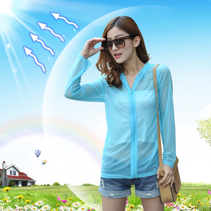 2014新款<em>女装</em>秋装防紫外线防晒衣<em>长袖开衫薄</em>