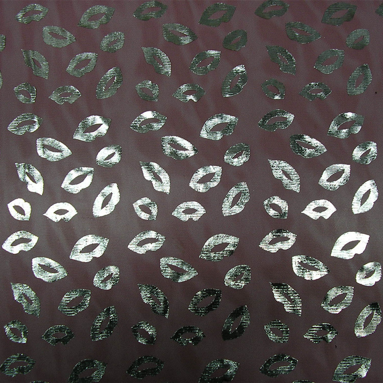 30眼大紅底布大唇印燙銀4