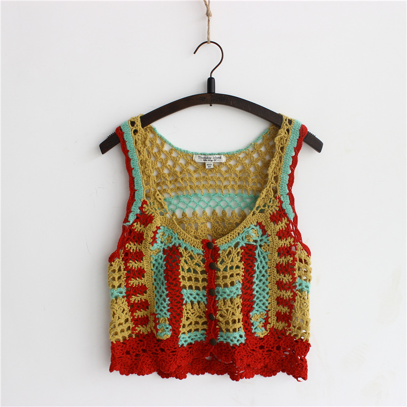 <em>批发</em>采购<em>女式马甲</em>背心-超低价清货~星期四岛屿