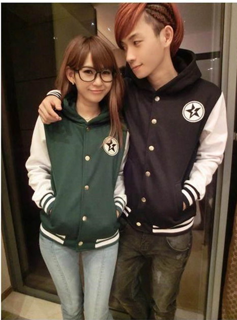 厂家直销春秋装林弯弯休闲<em>班服外套</em>棒球服 韩