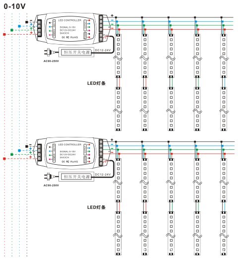 330接线图2 调光驱动器