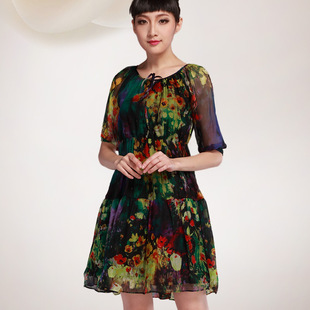 批发采购连衣裙-2014夏装欧美风格女装时尚灯